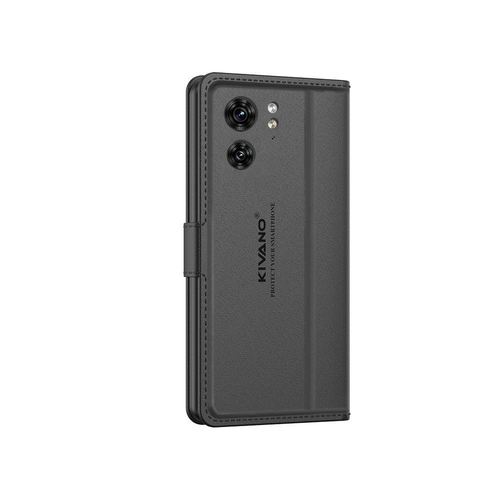Motorola Edge 40 Leather Flip Cover & Mobile Card Holder - Kivano Luxe - Aibex